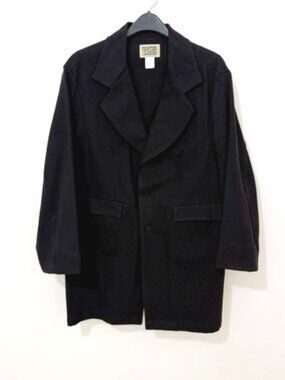 Frontier Classics Black Gunfighter Coat Old West Western Reenactment Men's 46